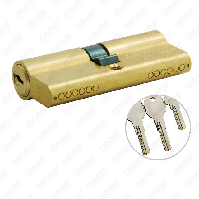 Cylindre haute sécurité avec clé de construction Cylindre haute sécurité de qualité supérieure avec clé en laiton pour porte [GMB-CY-36]
