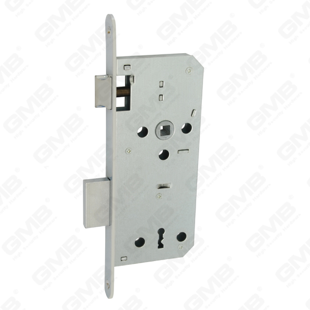 Serrure de porte à mortaise de haute sécurité Pêne dormant en acier Zamak Zamak loquet trou de clé corps de serrure (PL101)