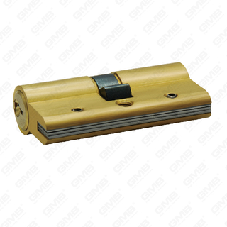 Cylindre de haute sécurité avec bande de disjoncteur Cylindre de haute sécurité aux normes européennes avec clé en laiton pour porte [GMB-CY-30]